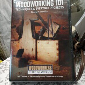 DVD Woodworking 101 Techniques & Everyday Projects George Vondriska
